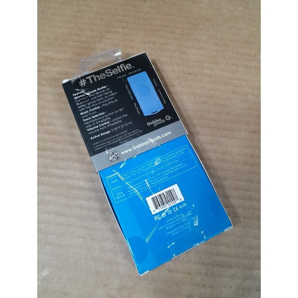 The Selfie Bluetooth Camera Remote W/ Music Control Oracle Nob